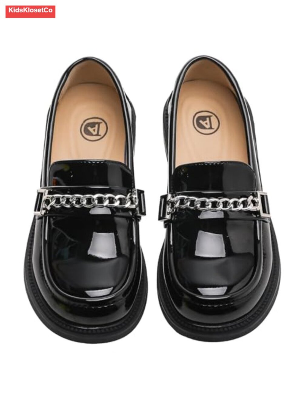Kids Casual Slip-On Loafers Split Leather Church School Dress Shoes